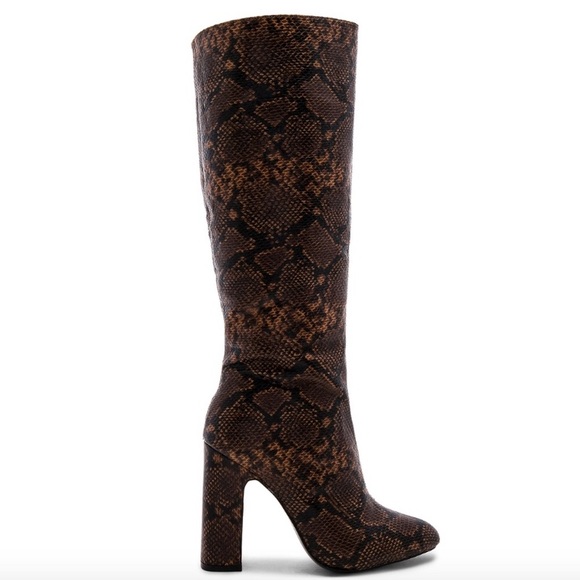 revolve snakeskin boots